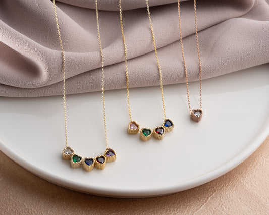 Custom Birthstone Necklace