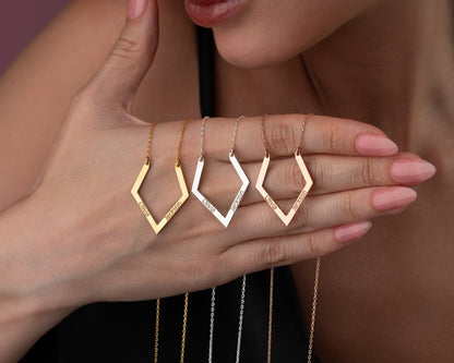 Diamond Ring Holder Necklace