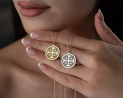 Christian Jerusalem Cross Necklace