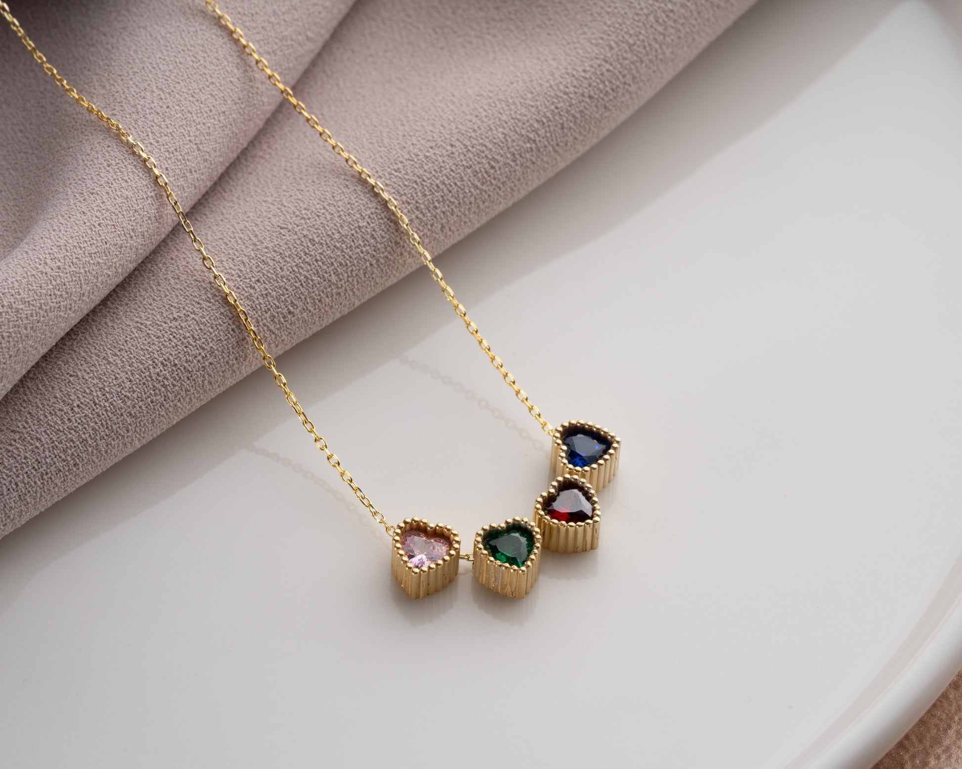 Grandma Birthstone Necklace