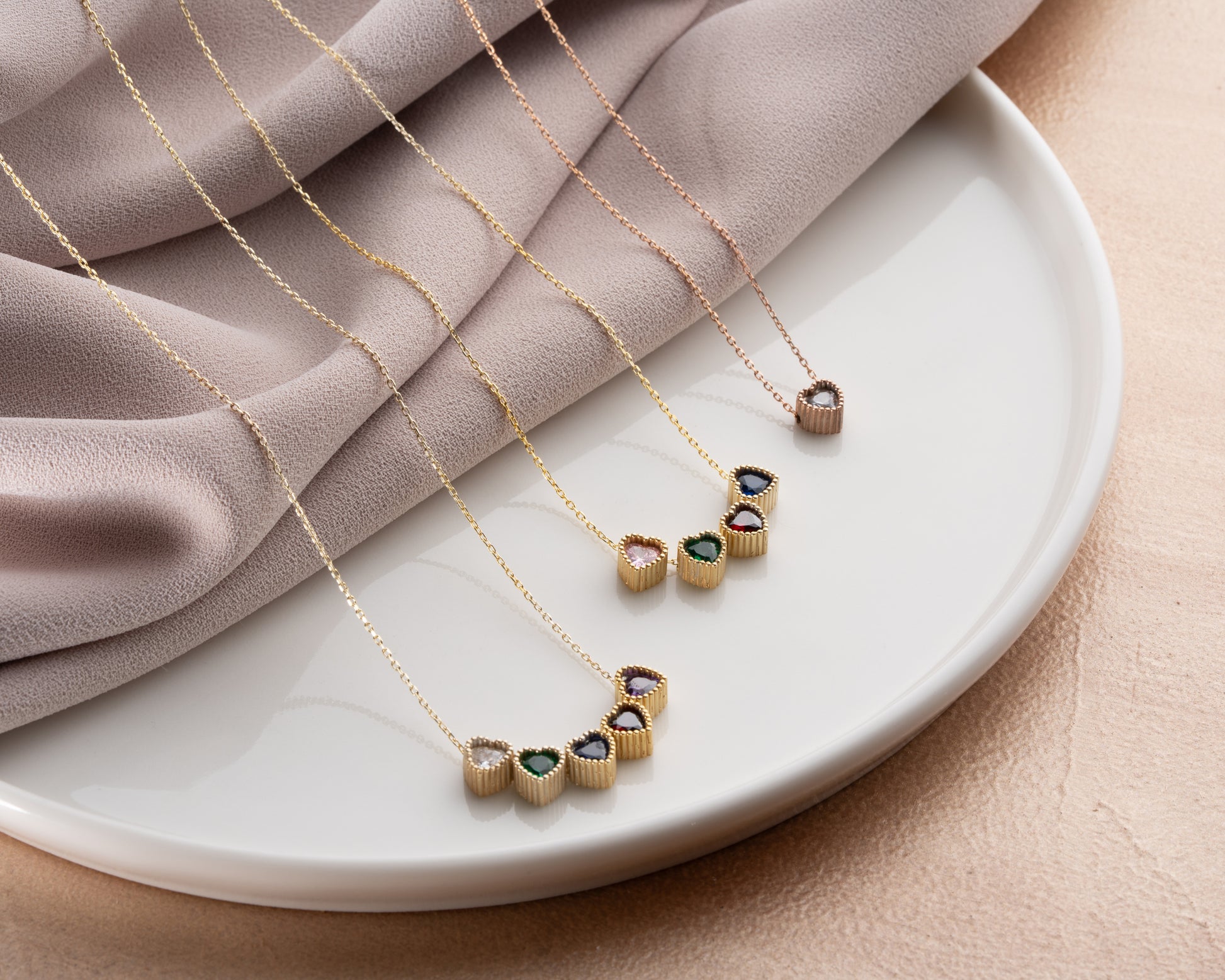 Children Birthstone Necklace