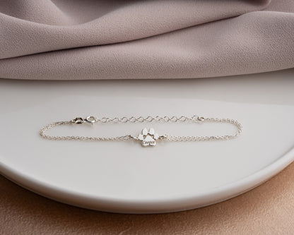 Sterling Silver pet name Bracelet