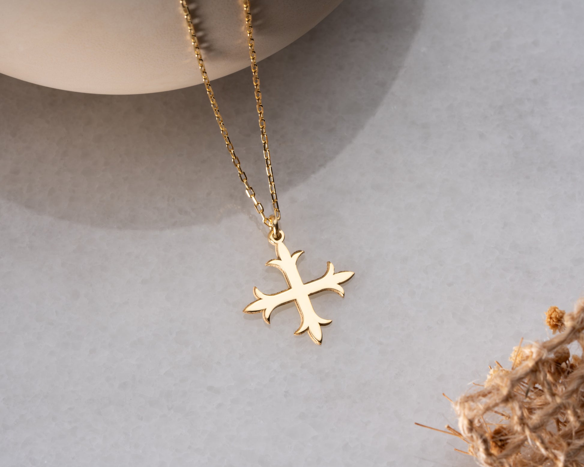 Armenian cross pendant model