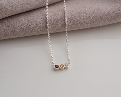 Multiple Birthstone Necklace