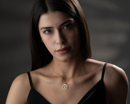 Chi Rho Alpha Omega necklace