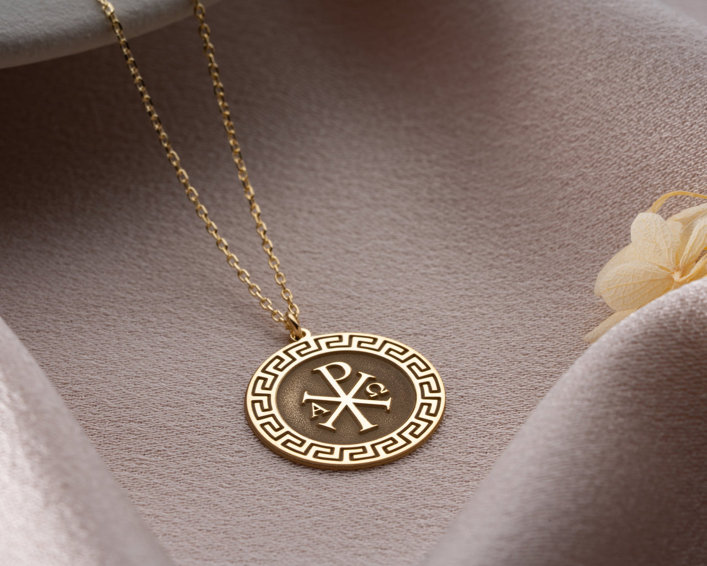 Christian Chi Rho necklace