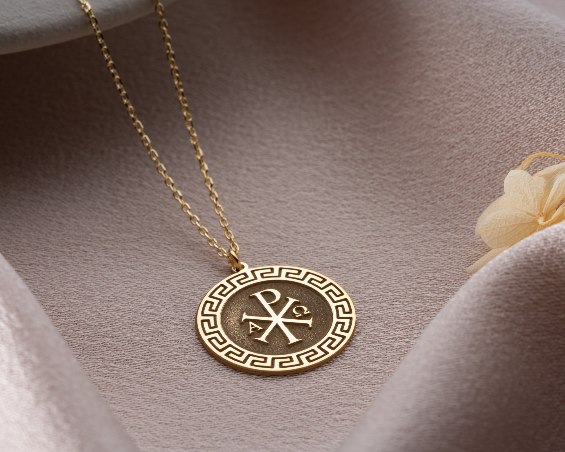 Christian Chi Rho necklace