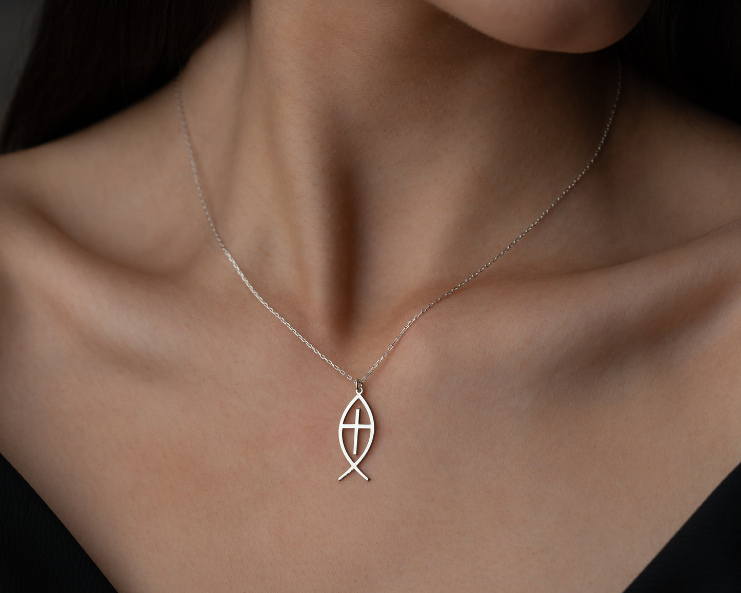 Christian fish pendant