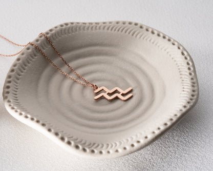 Zodiac sign necklace