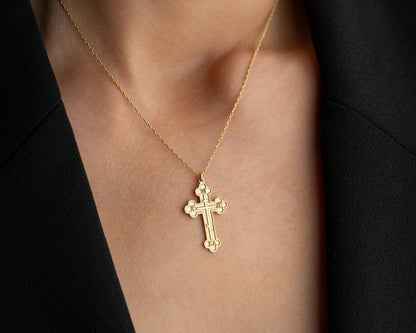Christian Faith Necklace with IC XC NIKA Inscription