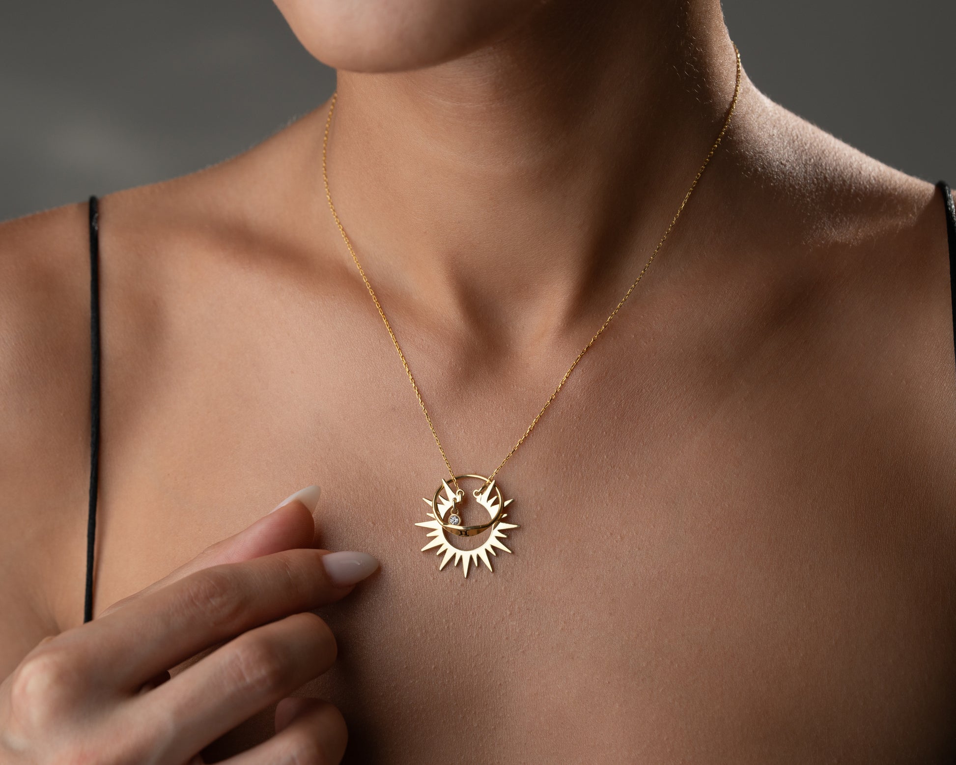 Wedding Ring Holder Necklace