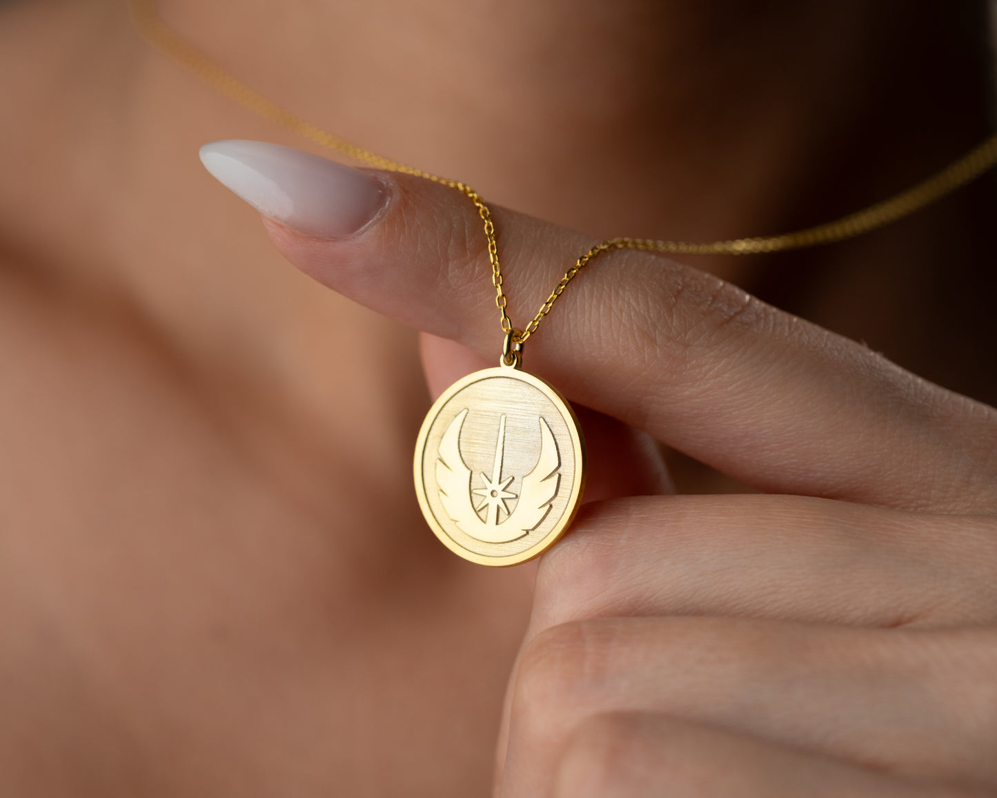 Round Rebel Alliance Necklace