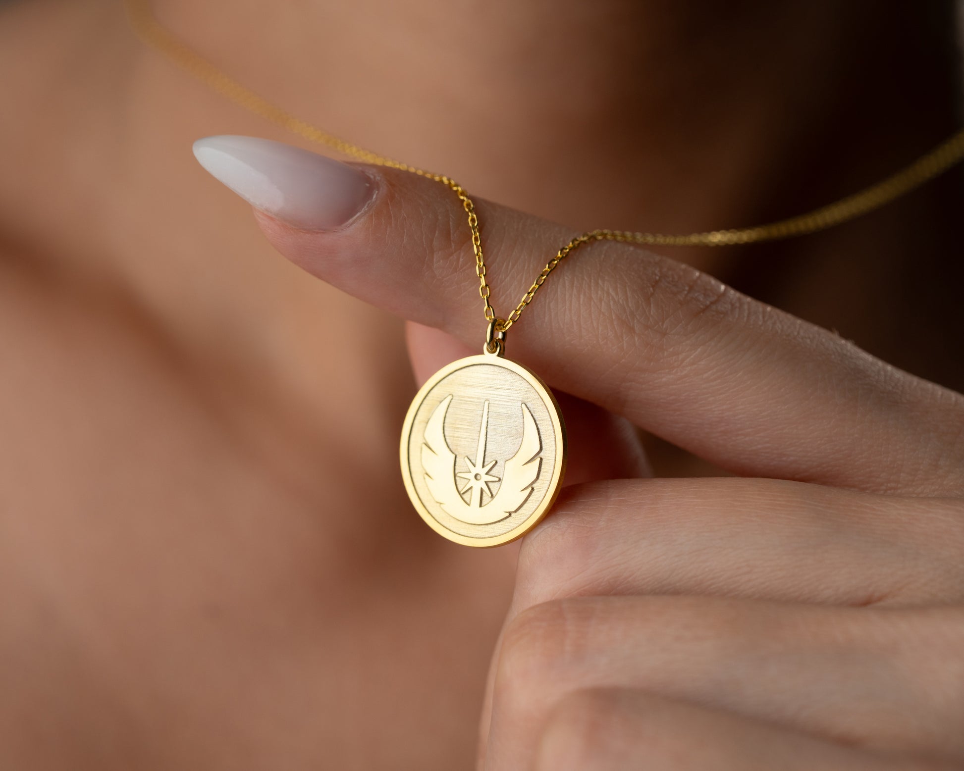 Round Rebel Alliance Necklace
