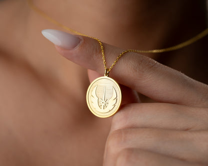 Round Rebel Alliance Necklace