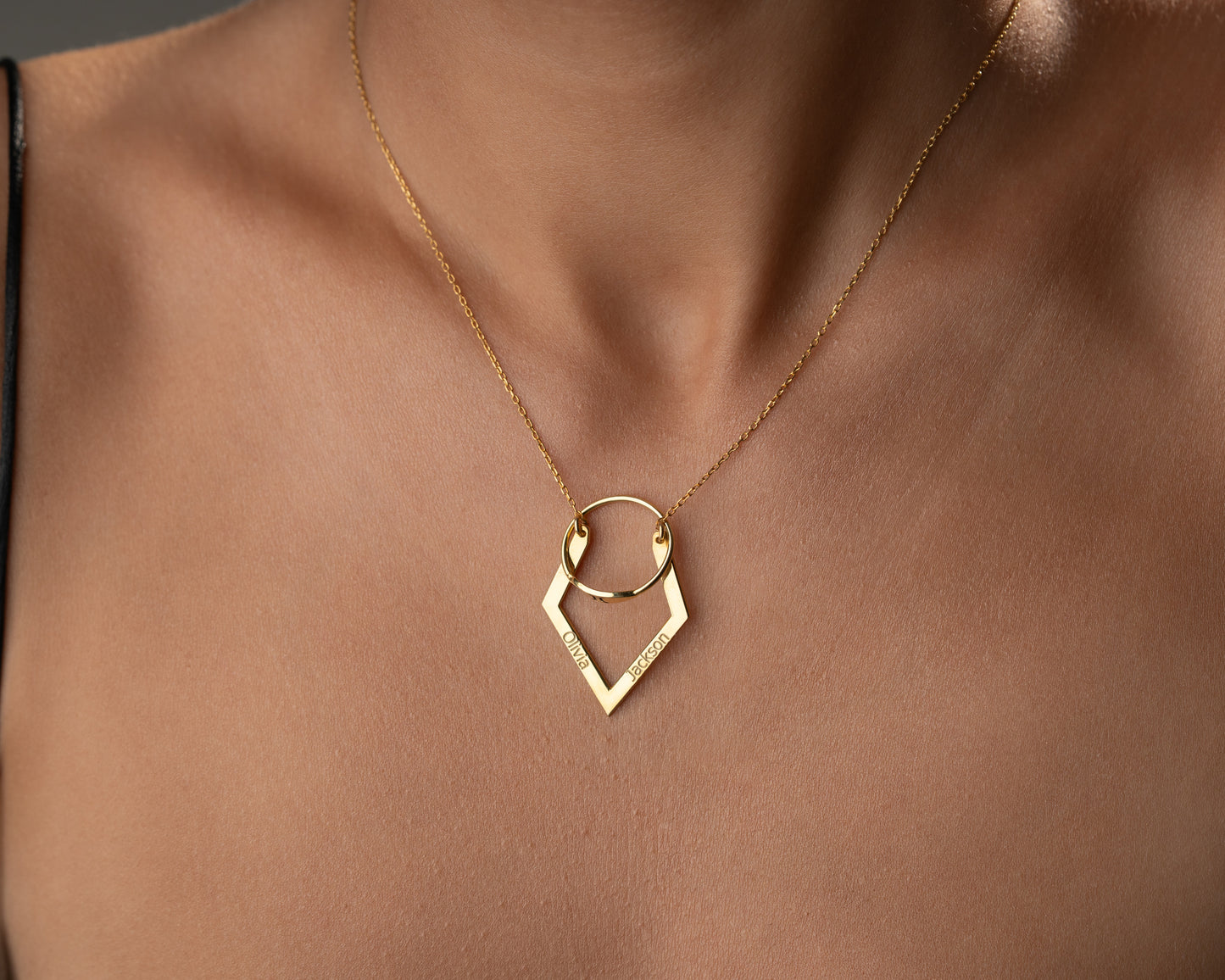 Couple Ring Holder Necklace