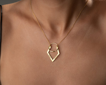 Couple Ring Holder Necklace