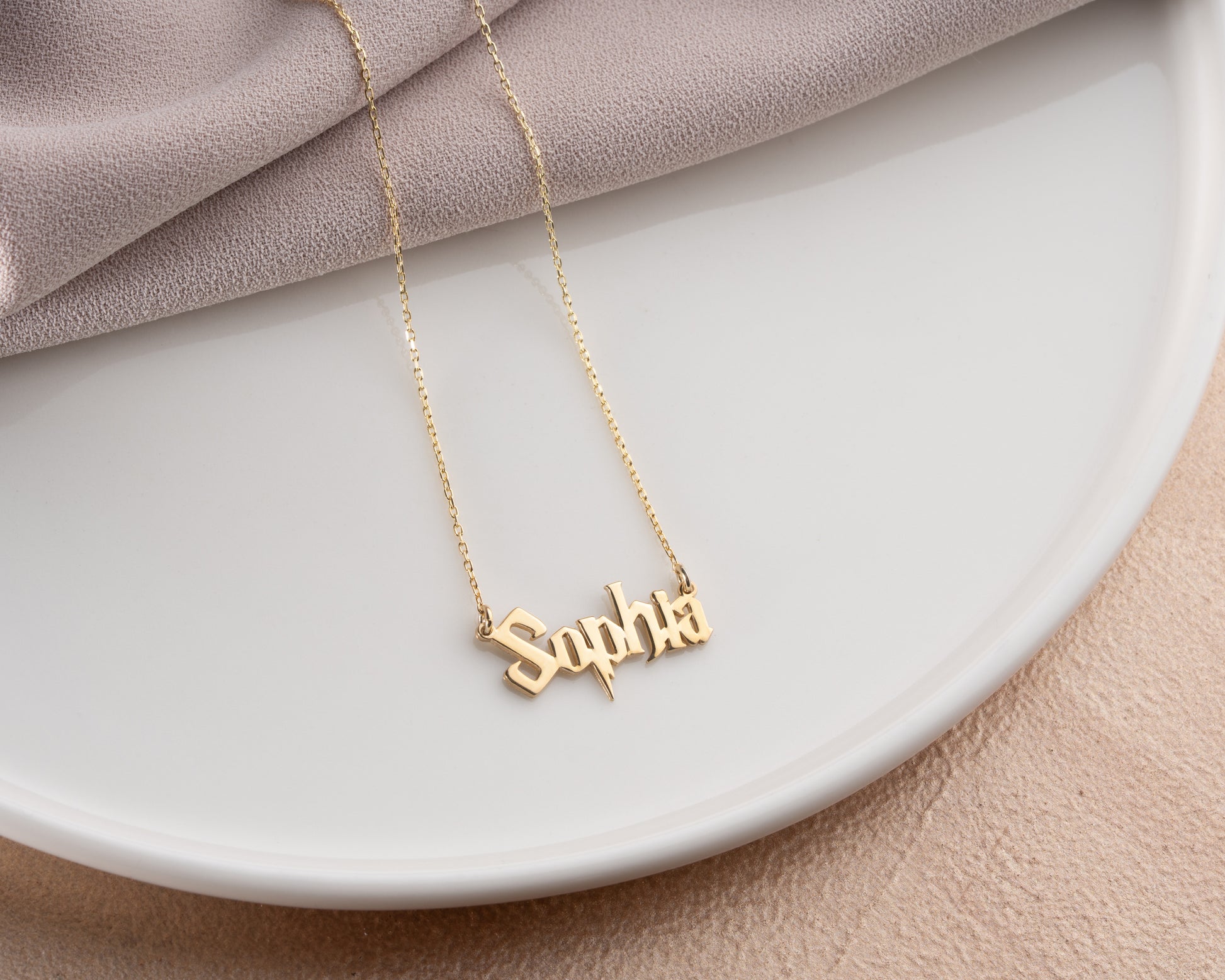 Magical custom name necklace gift