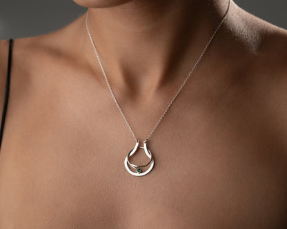 Ring Holder Pendant Necklace