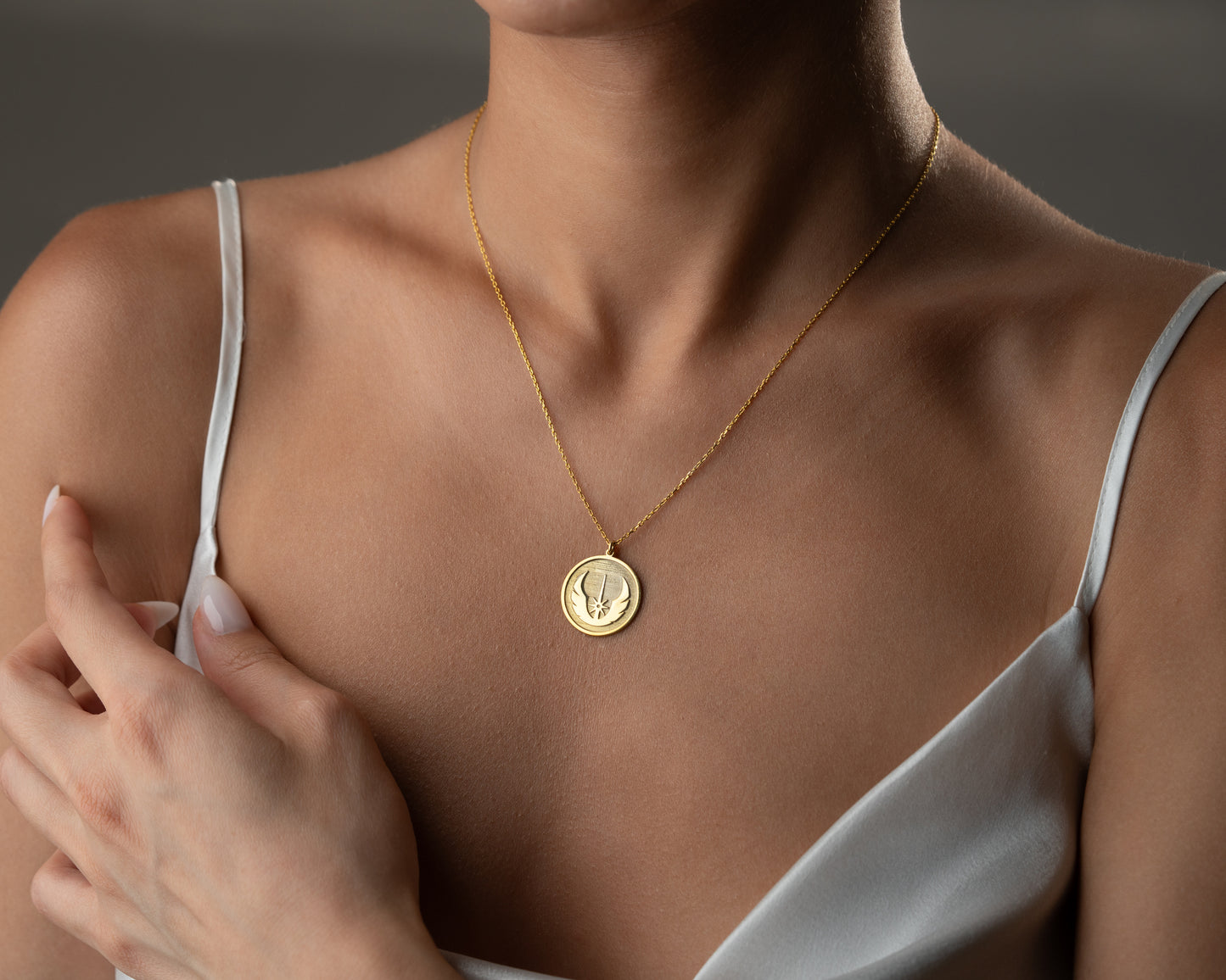 Rebel Alliance Round Pendant