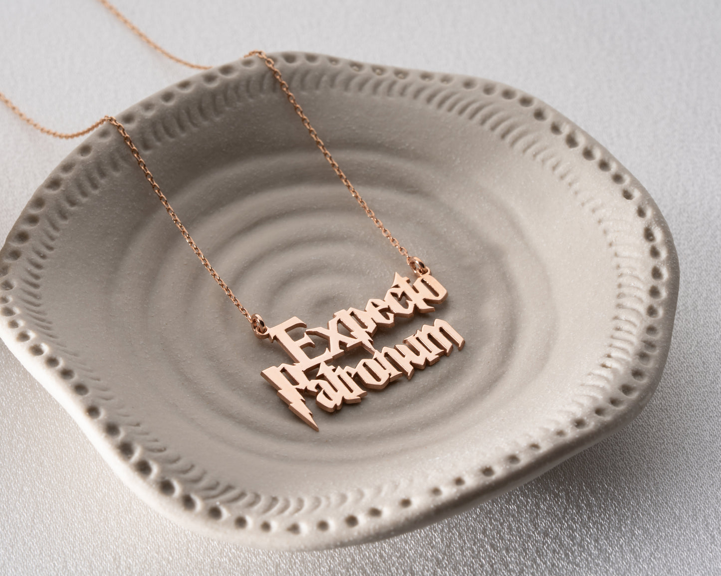 Magical name necklace custom pendant