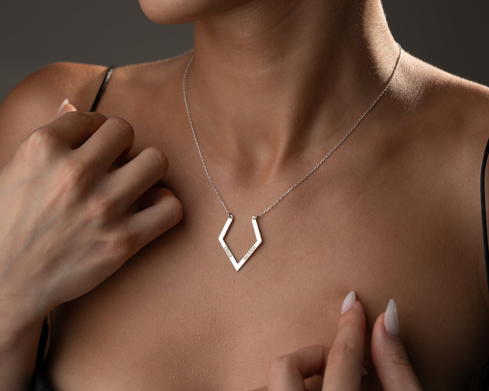 Personalized Couple Necklace