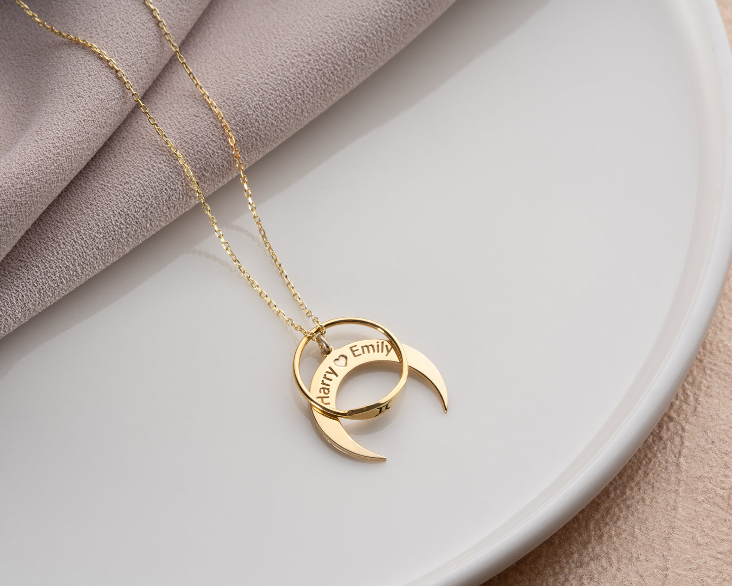 Engagement Ring Holder Necklace