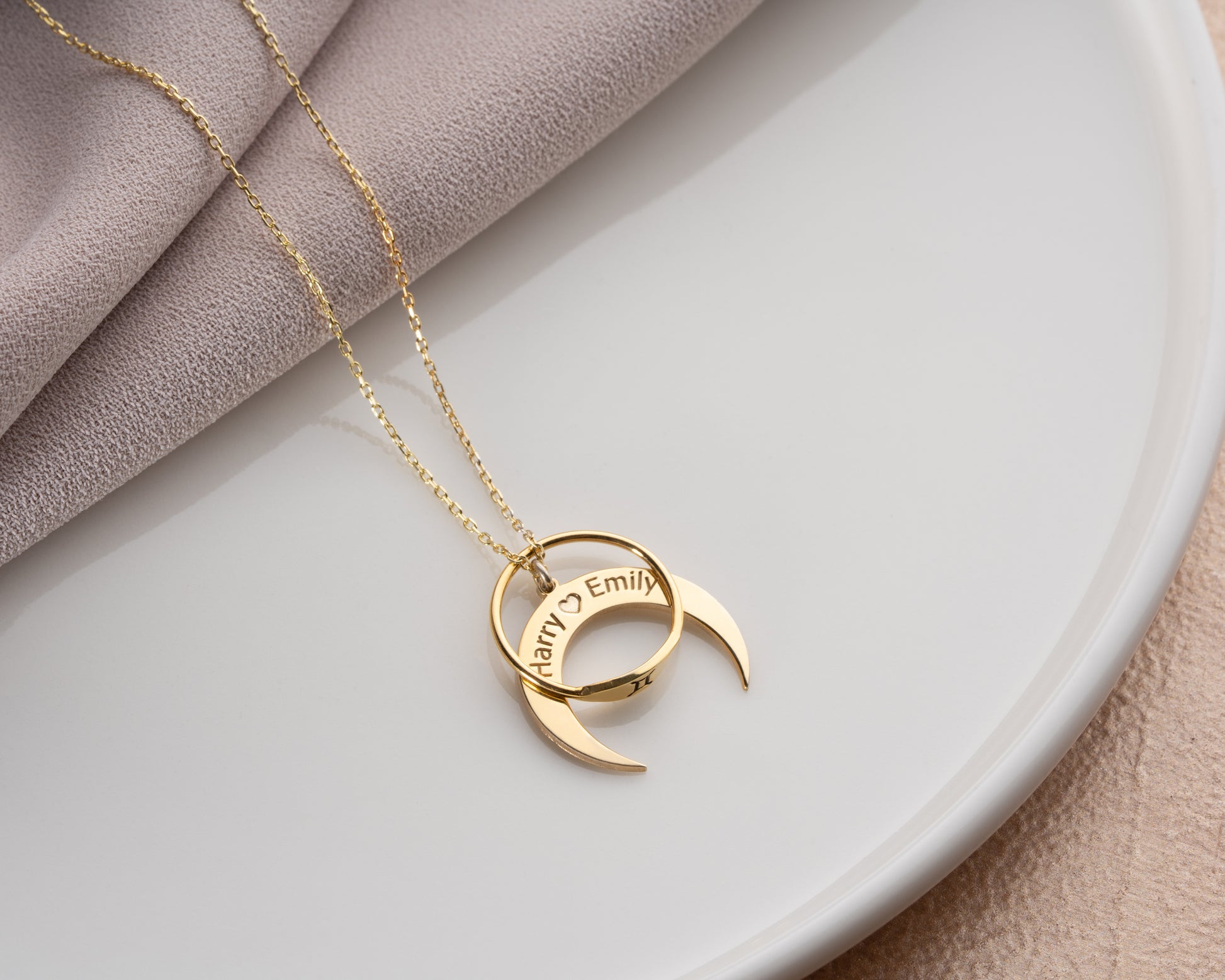 Engagement Ring Holder Necklace