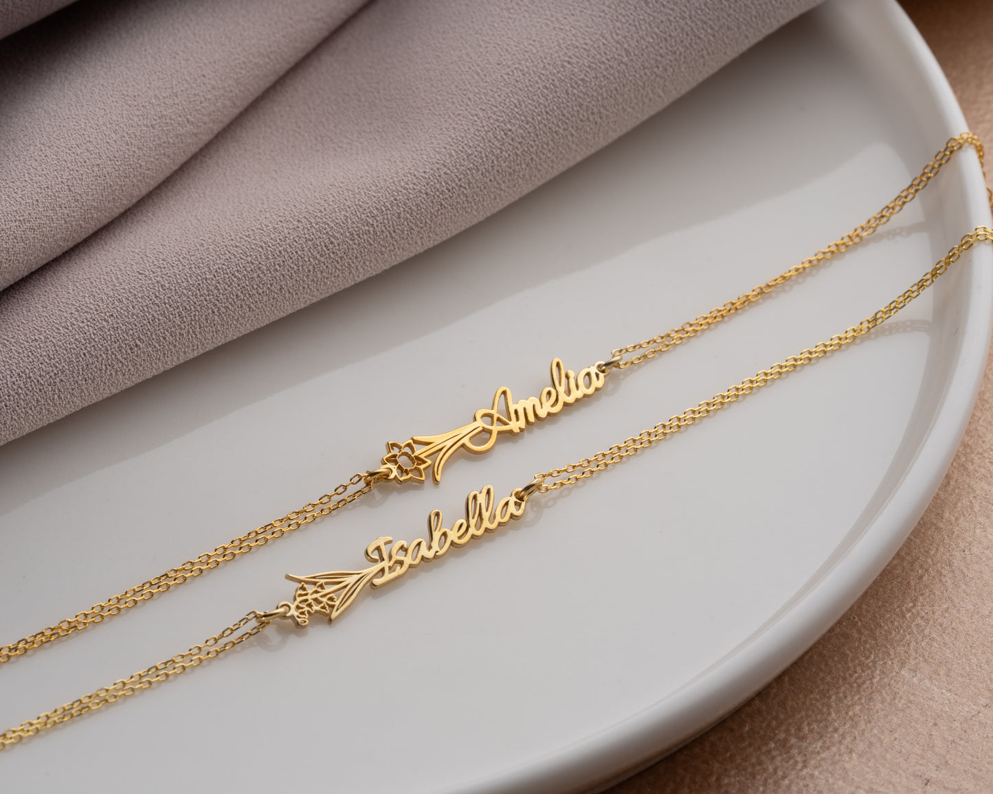 name bracelet display