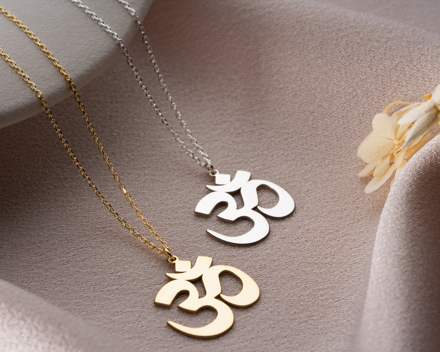Om symbol jewelry detail