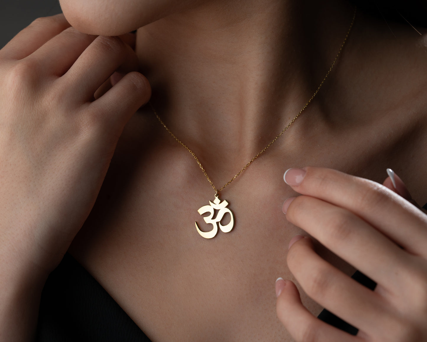 Om yoga necklace
