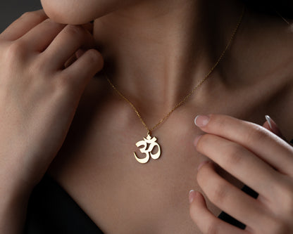 Om yoga necklace