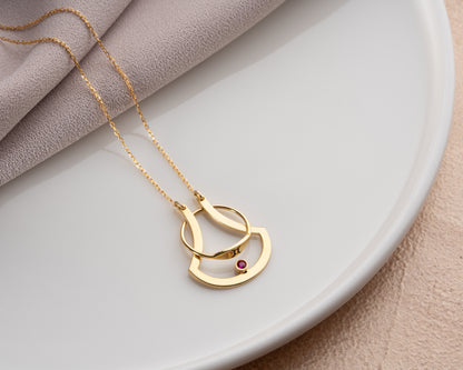 Open drop necklace gift photo