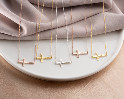 Personalized cross pendant designs