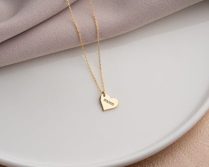 Personalized mom necklace