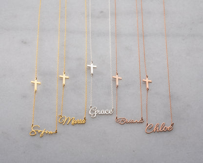 Personalized name necklace designs
