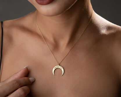 Personalized Ring Keeper Necklace