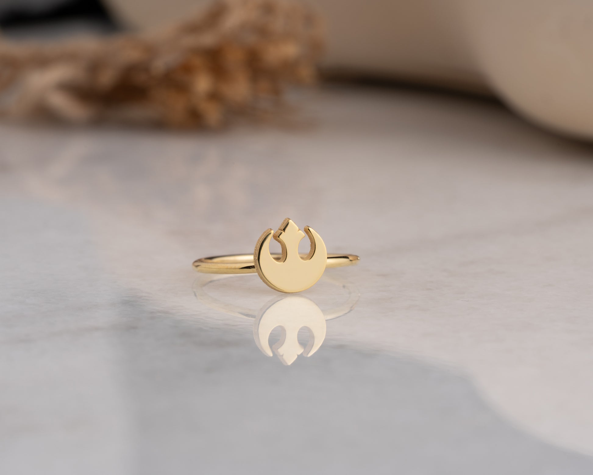 Rebel inspired ring final detail