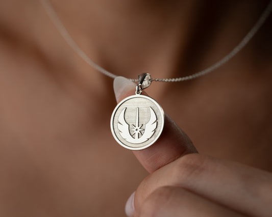 rebel medallion necklace