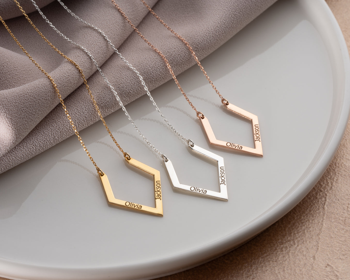 Minimalist Ring Holder Necklace