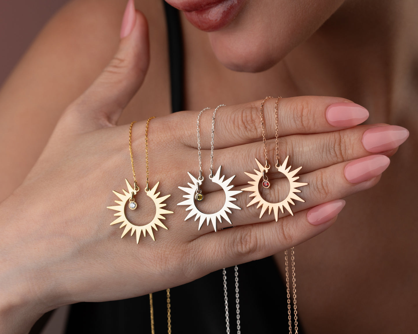 Celestial Sun Necklace