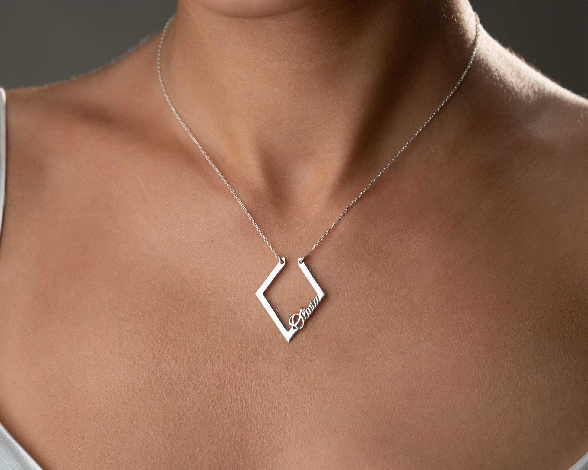Modern Ring Holder Necklace
